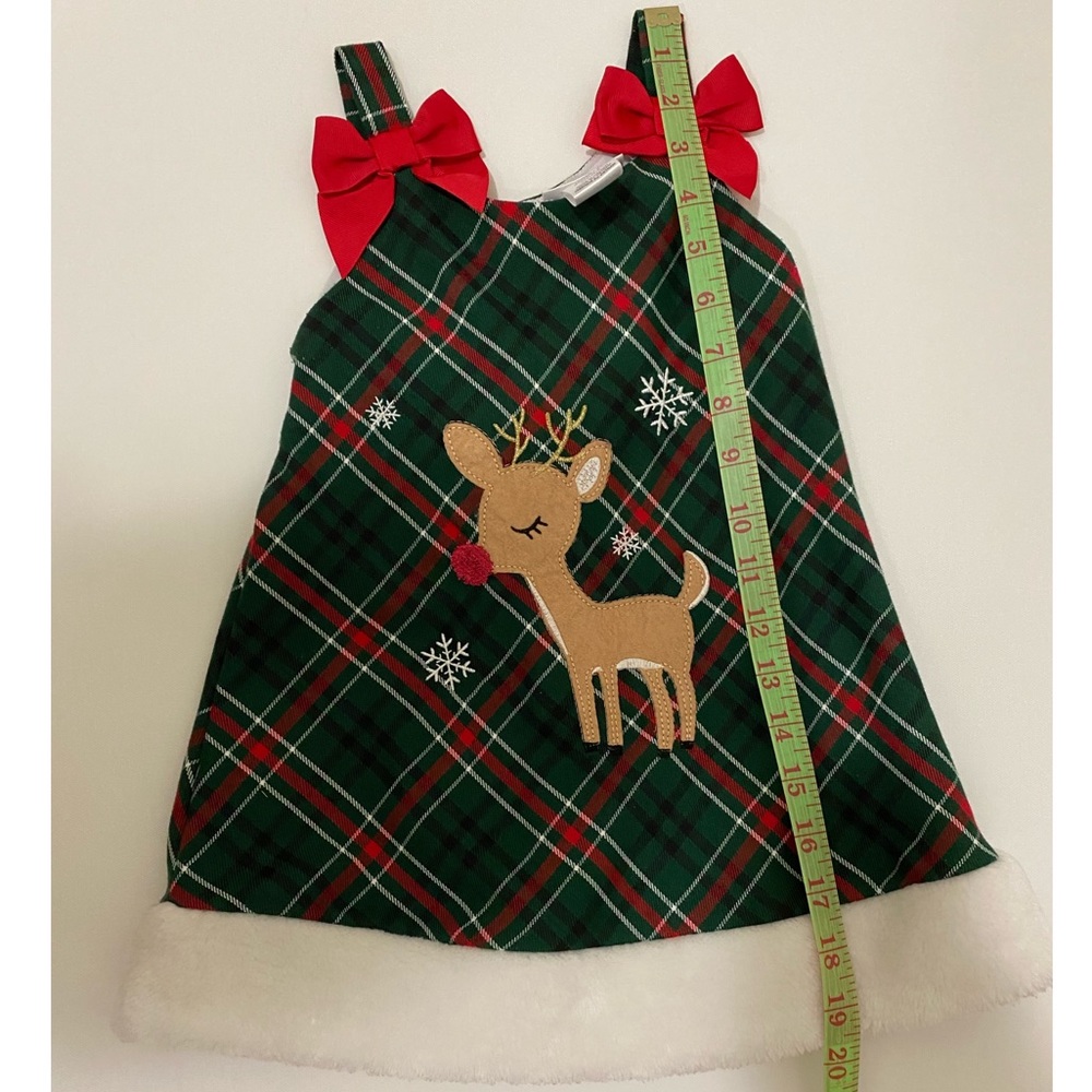 Toddler Plaid Holiday Dress